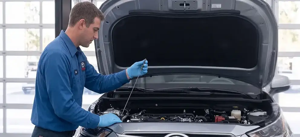Toyota multi-point inspection service