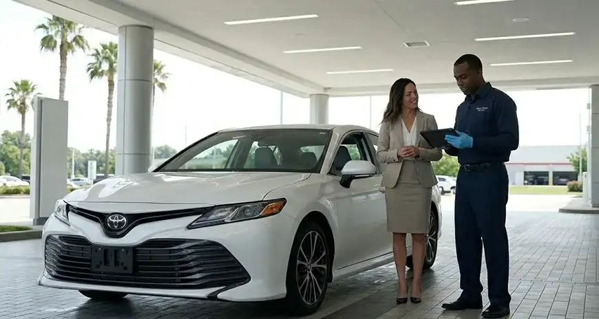 Beach Cities Toyota Westminster service team