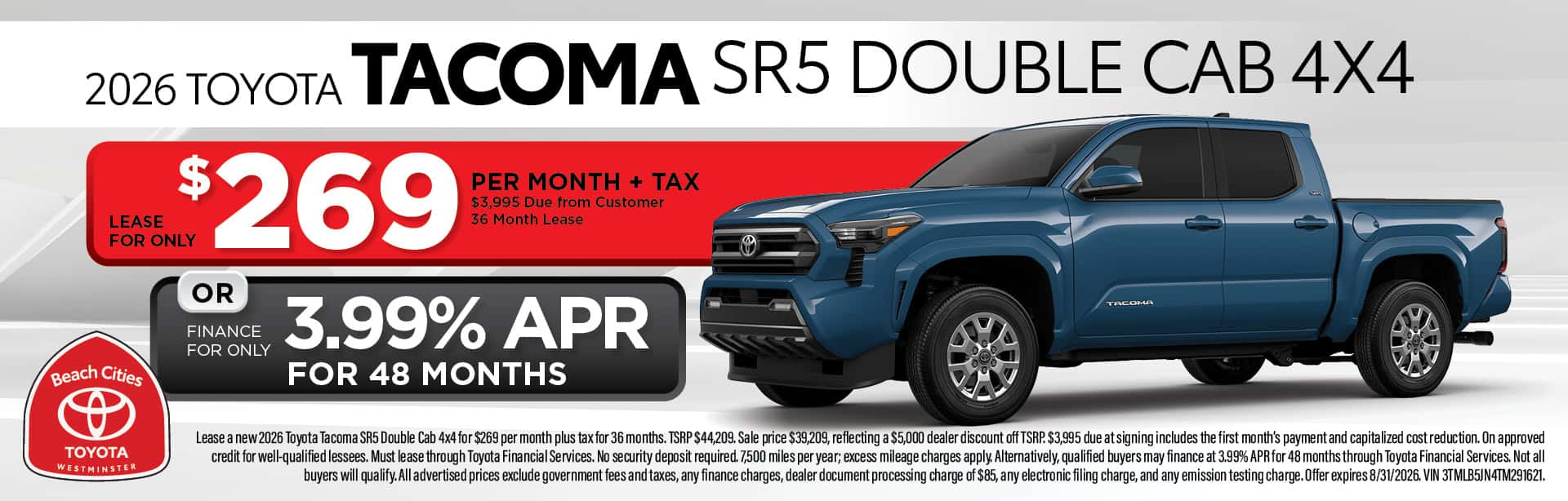 tacoma updated