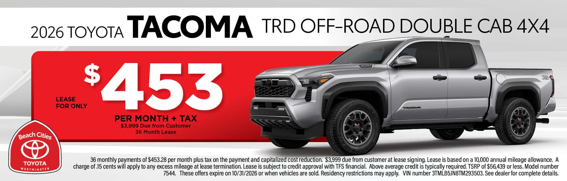 Tacoma off-road updated