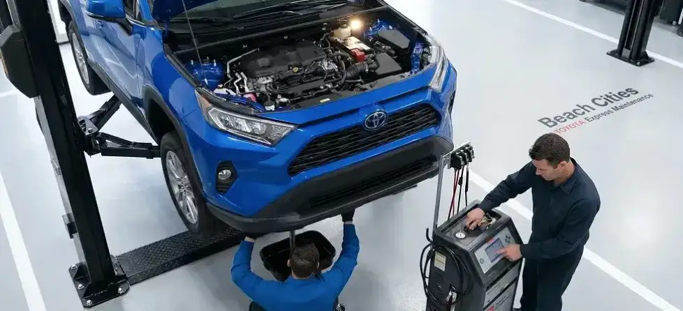 Toyota service center available in Westminster, CA at Beach Cities Toyota Westminster