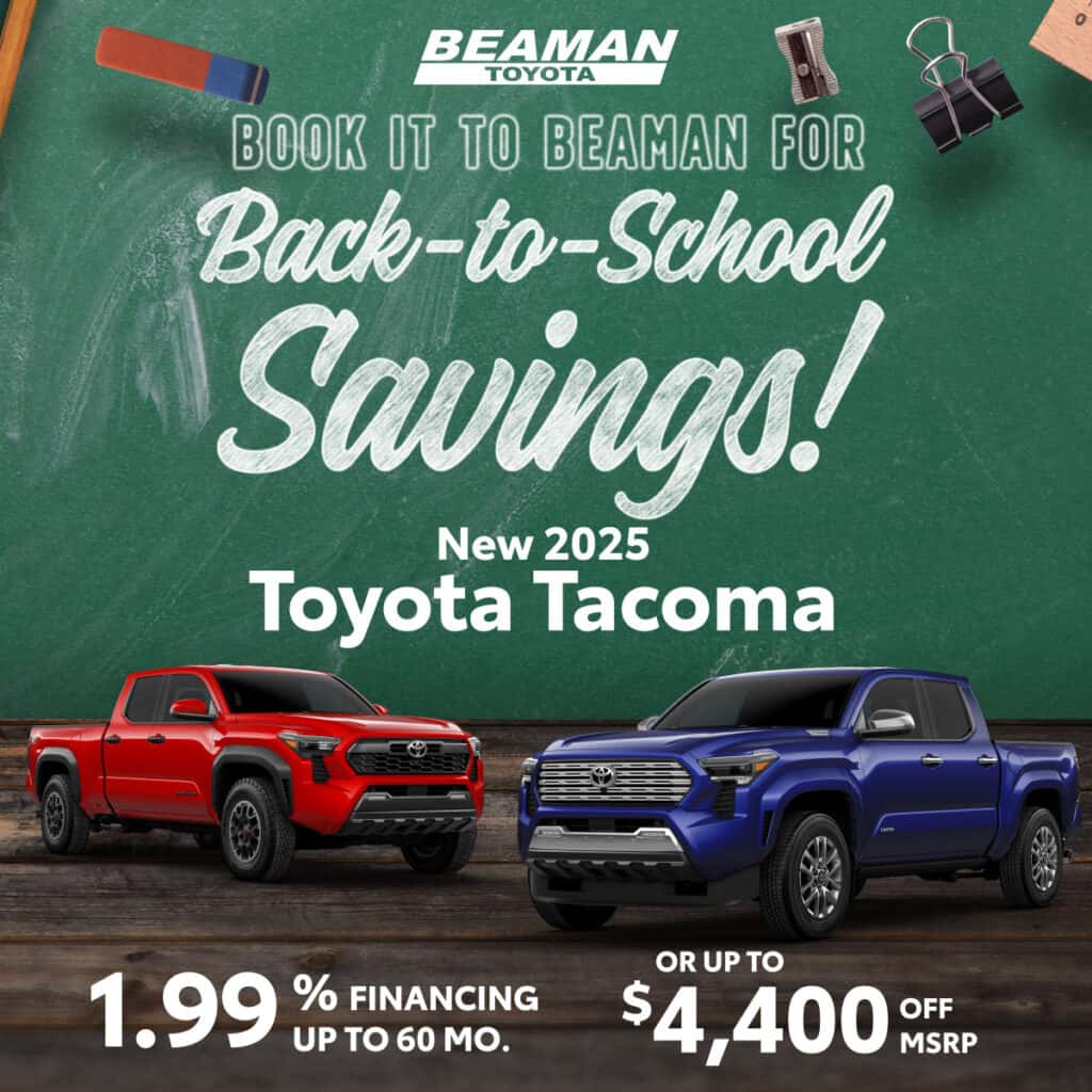 Current New Toyota Specials Offers | Beaman Toyota