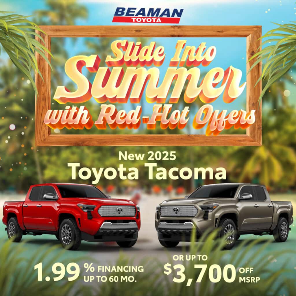 Current New Toyota Specials Offers | Beaman Toyota