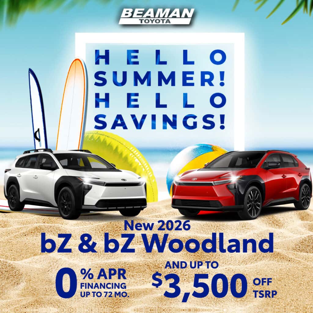 New 2026 bZ & bZ Woodland