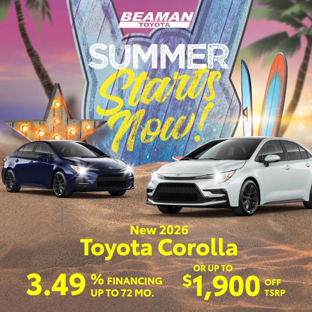 New 2026 Corolla