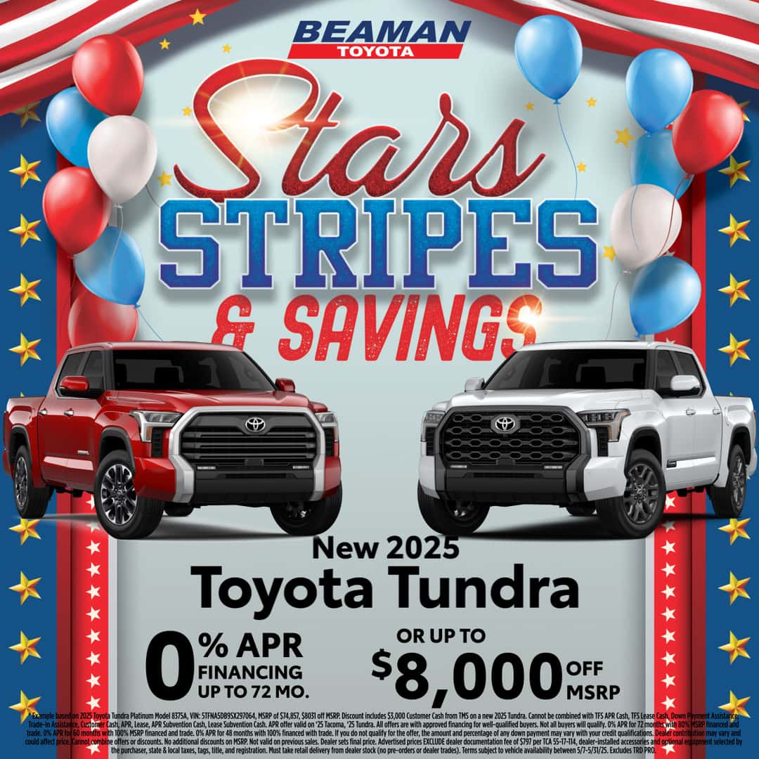April Specials - Tundra