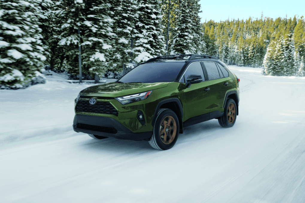 2024 Toyota RAV4 green SUV
