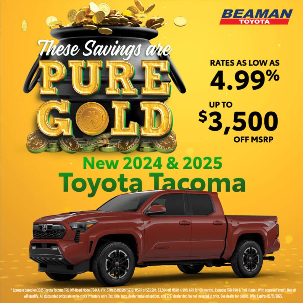 March Specials! - Tacoma