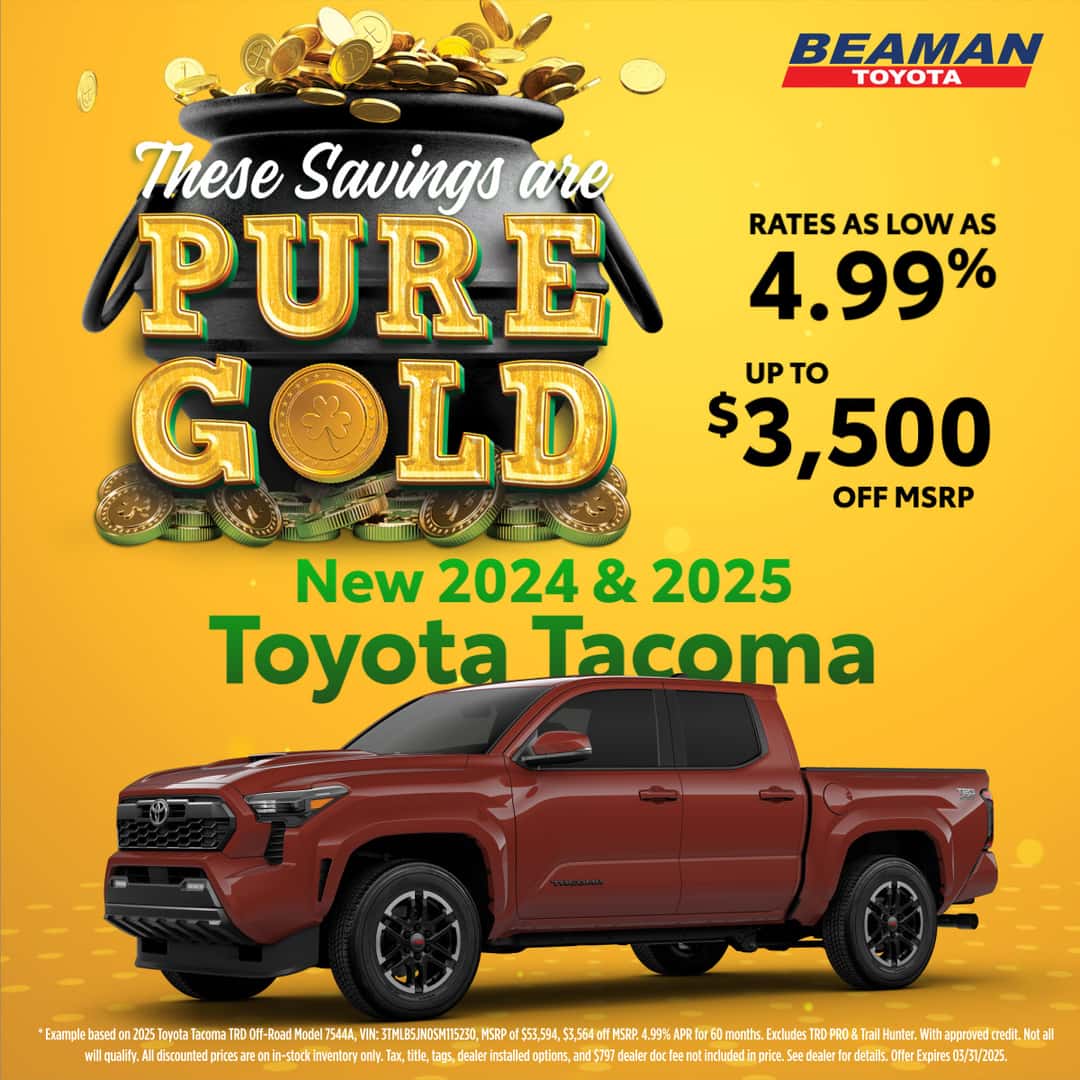 March Specials - Tacoma