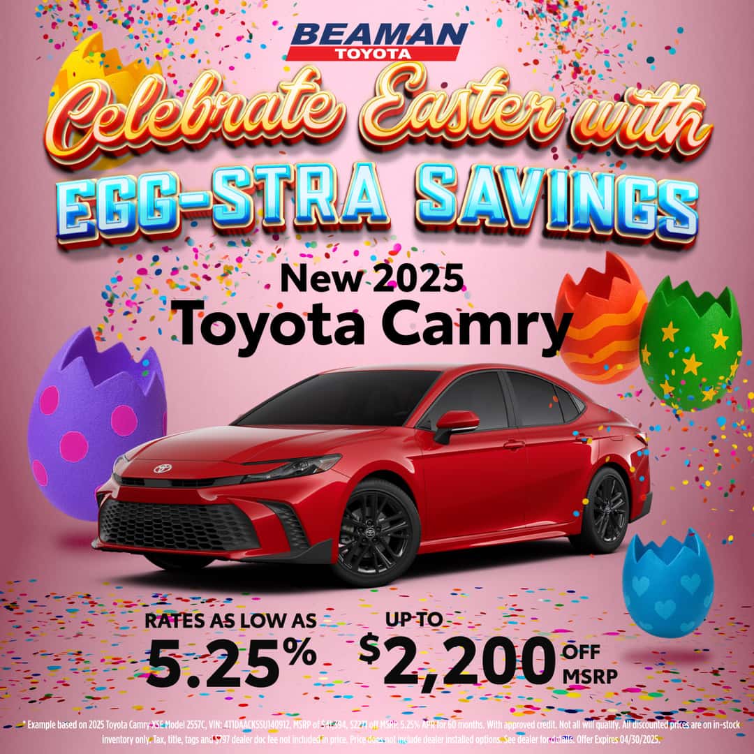 April Specials - Camry