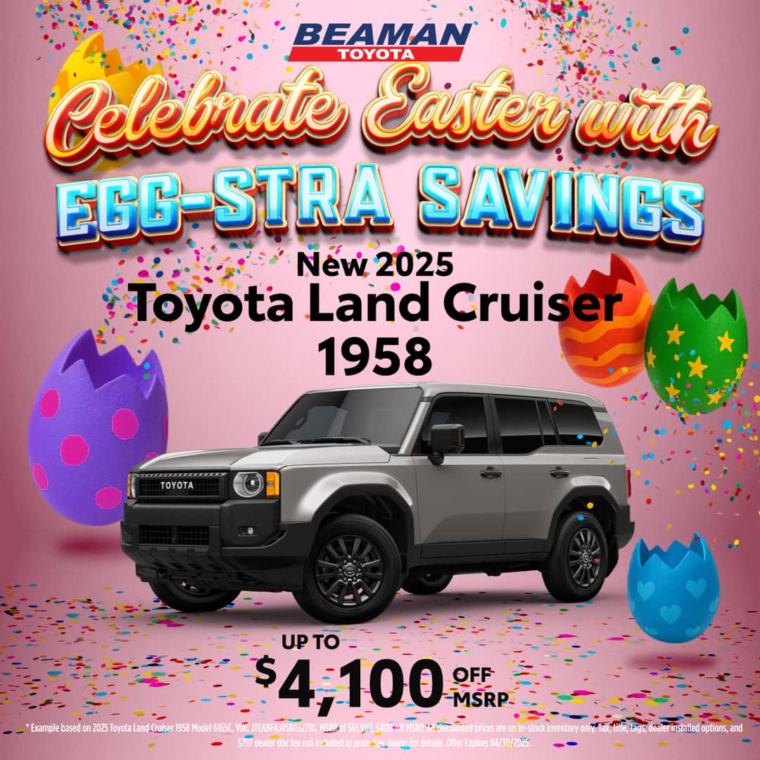 April Specials - Land Cruiser 1958