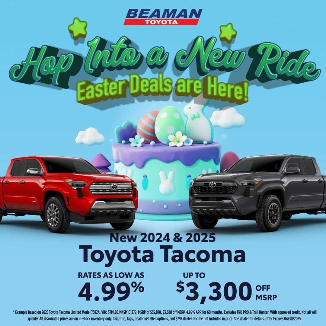 April Specials - Tacoma