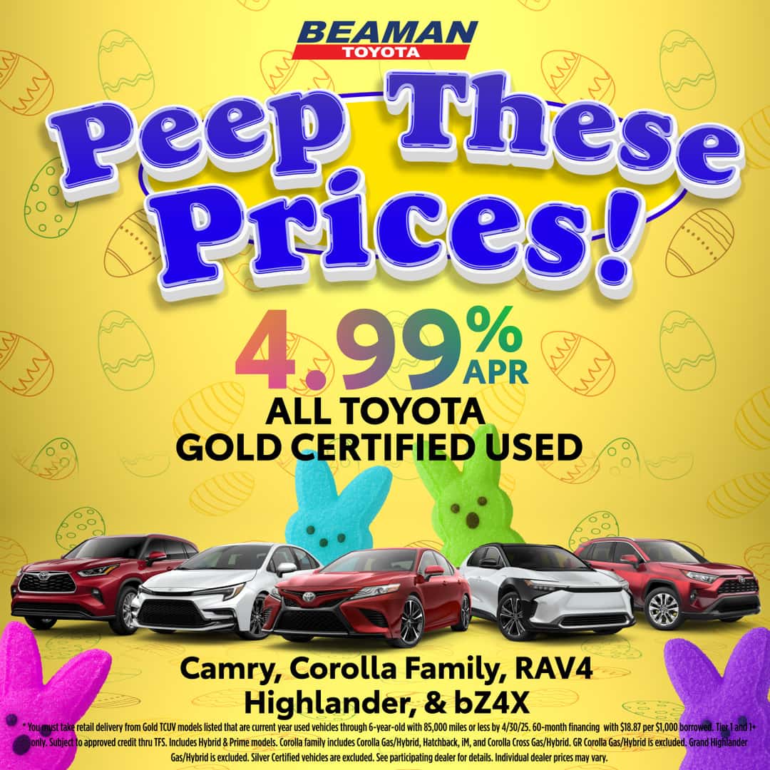 April Specials - Certified Used