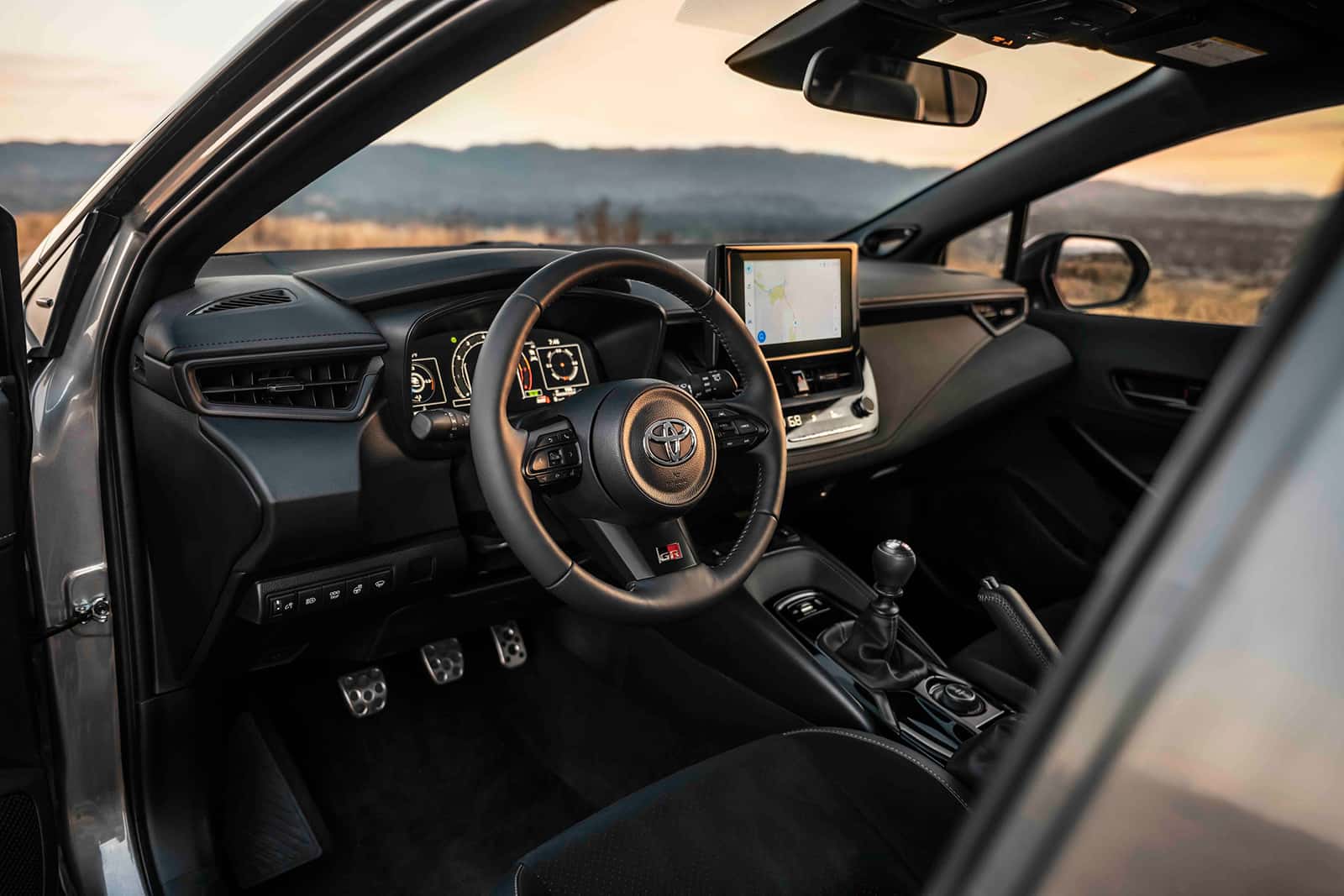 2025 Toyota GR Corolla interior