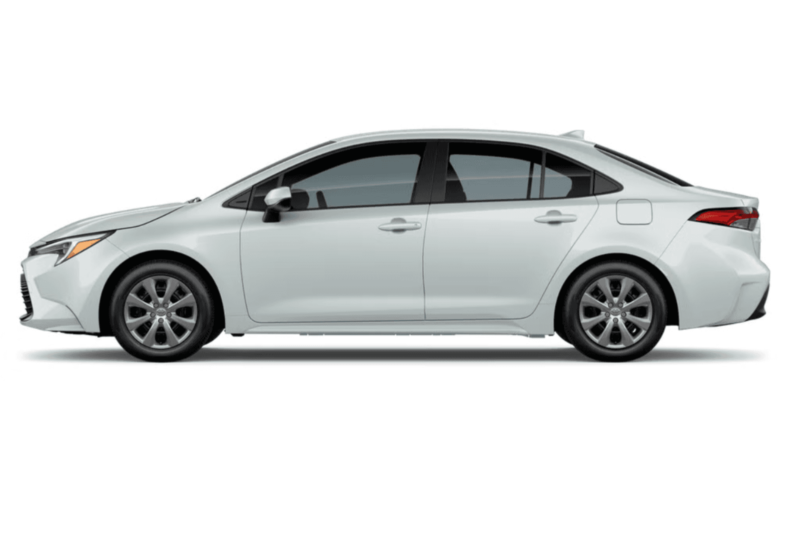 2026 Toyota Corolla white pearl side view