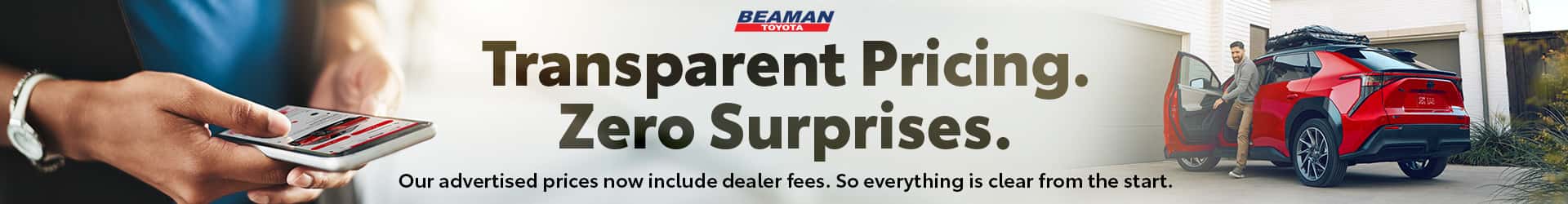Transparent Pricing