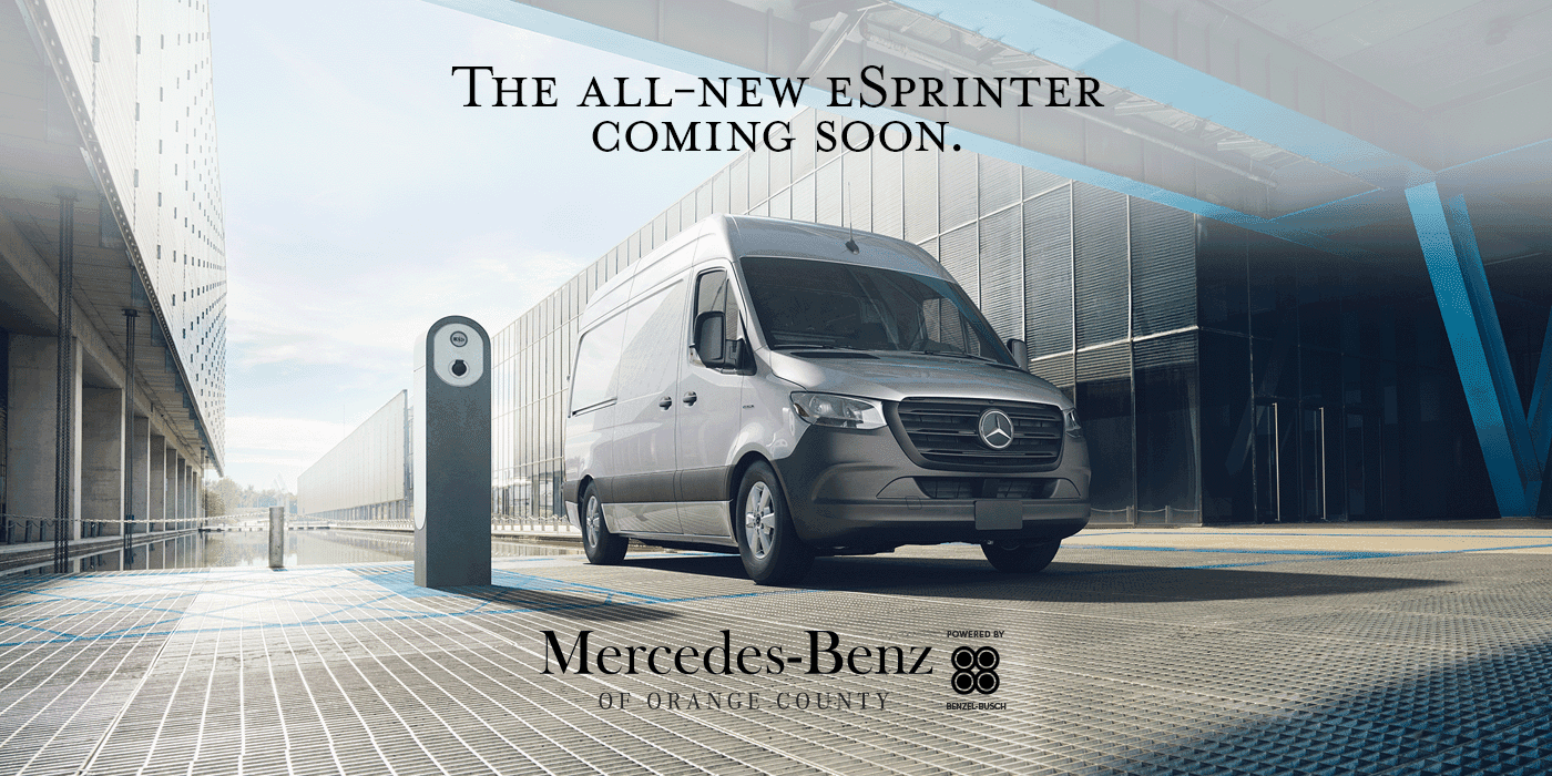 The all-new eSprinter coming soon. | Benzel-Busch Family of Dealerships