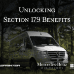Mercedes-Benz Sprinter van illustrating Section 179 tax deduction benefits.