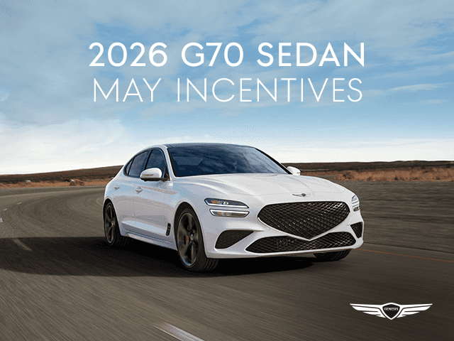 2026 G70 Sedan June Incentives