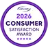 2026 Consumer Satisfaction Award logo