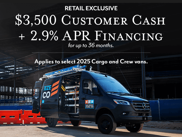 $3,500 Customer Cash + 2.9% APR Financing up to 36 months