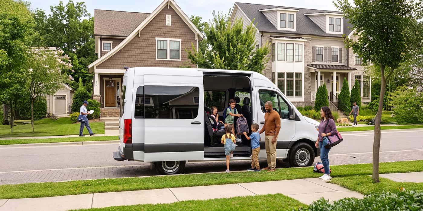 Mercedes-Benz Sprinter vs. Minivan