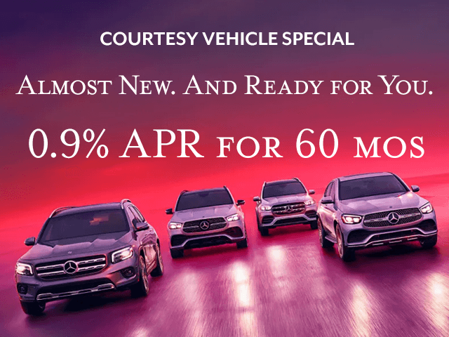 Mercedes-Benz Certified Pre-Owned Courtesy Vehicles