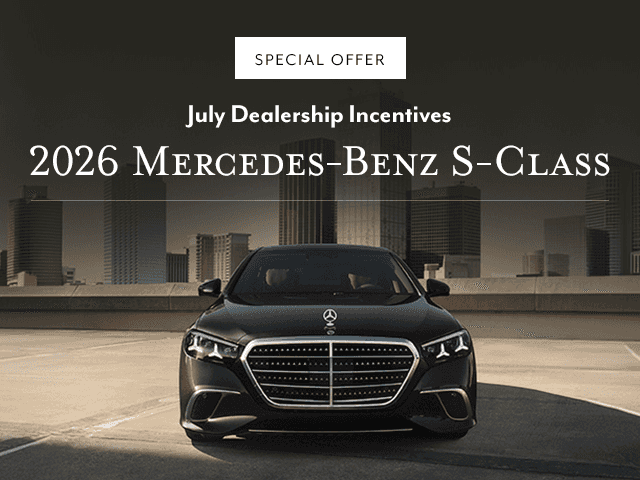 Dealership Incentives on 2026 Mercedes-Benz S-Class