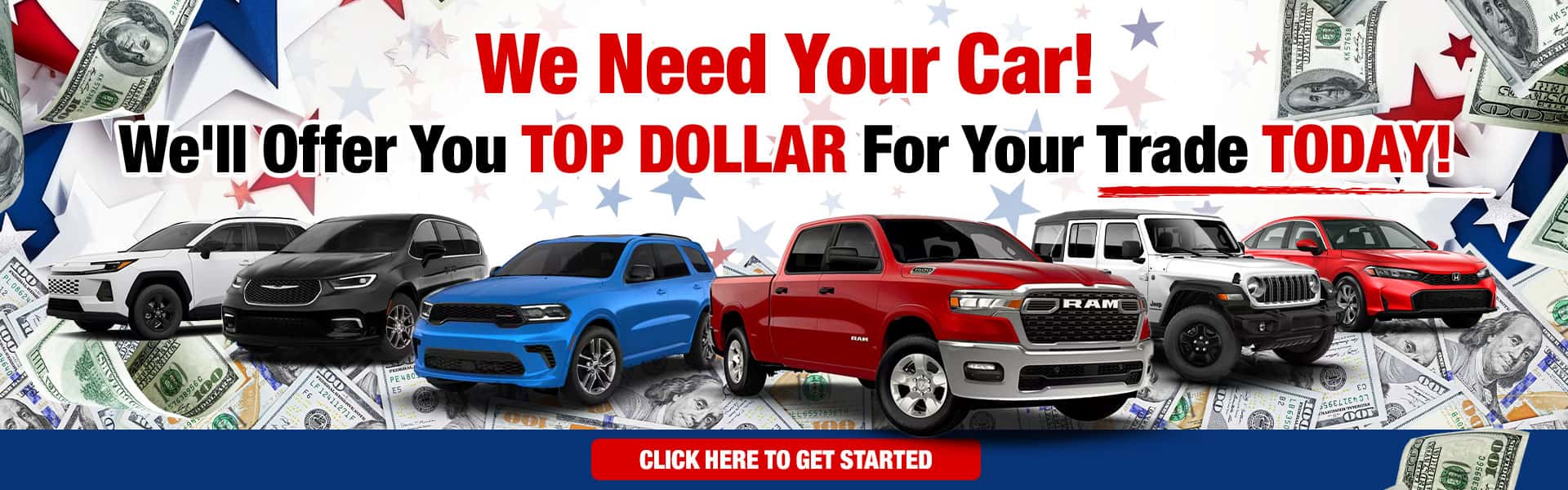 We Need Your Car!