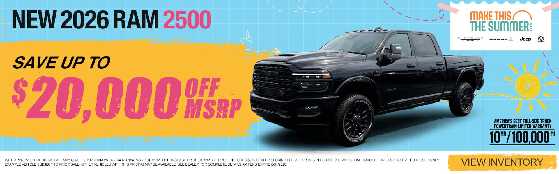 2026 RAM 2500