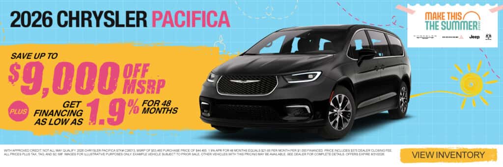 2026 Chrysler Pacifica
