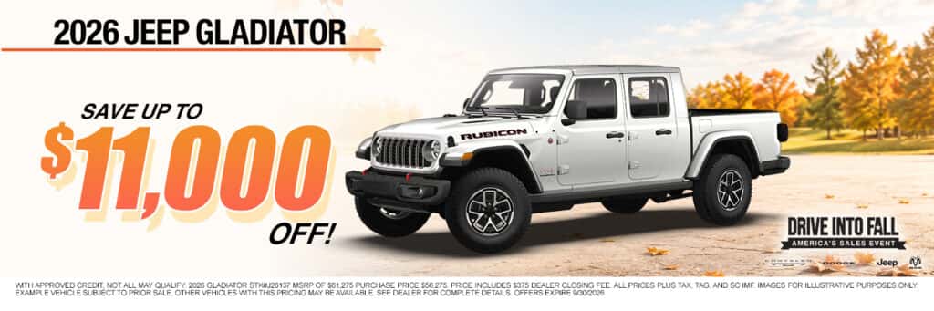 2026 Jeep Gladiator