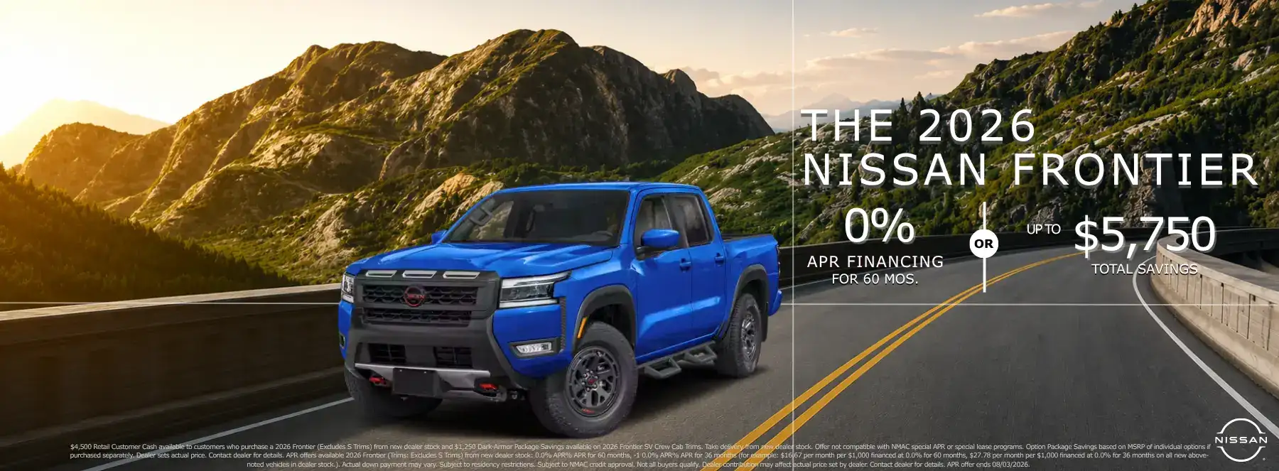 Nissan Frontier July Offer