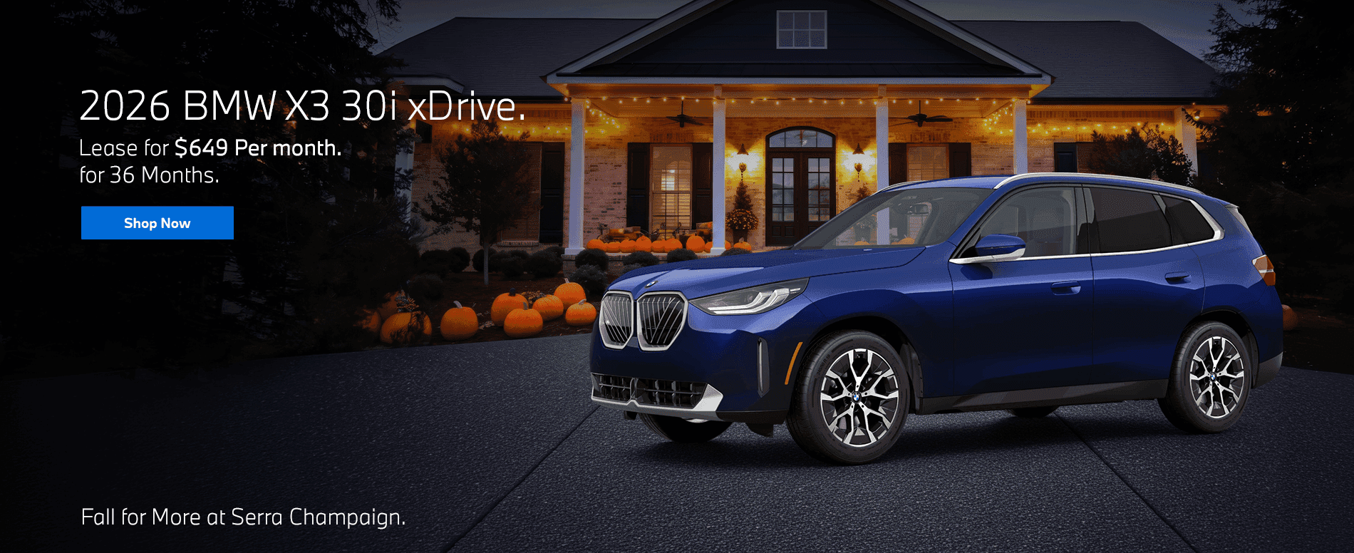 2026 BMW X3 30i xDrive