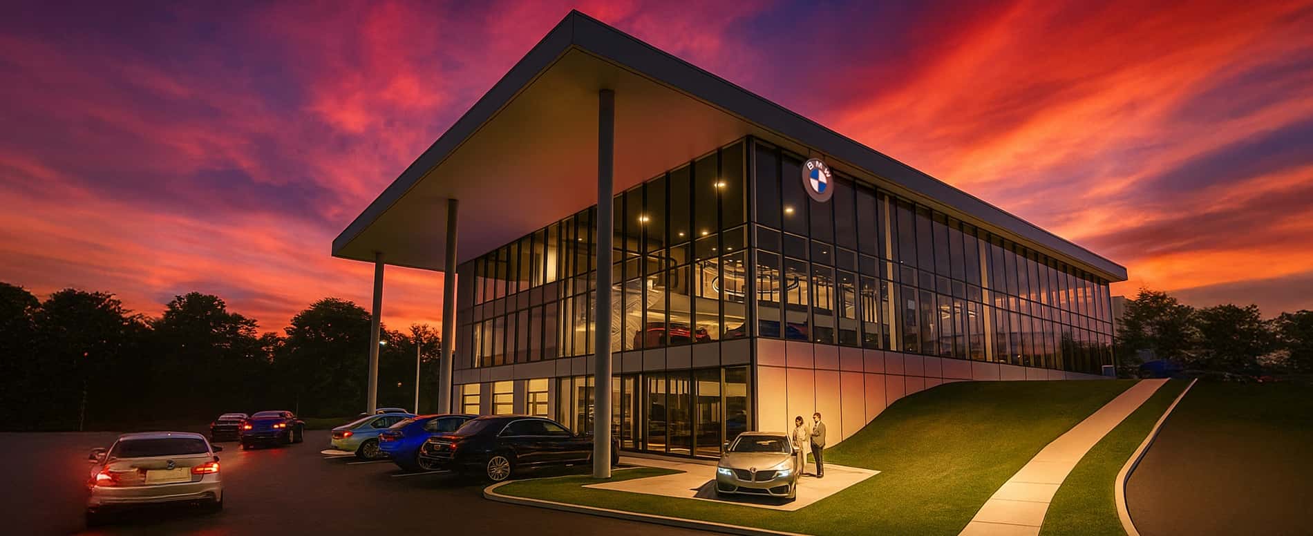 bmw dealership building