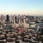 Aerial photo of Queens, NY