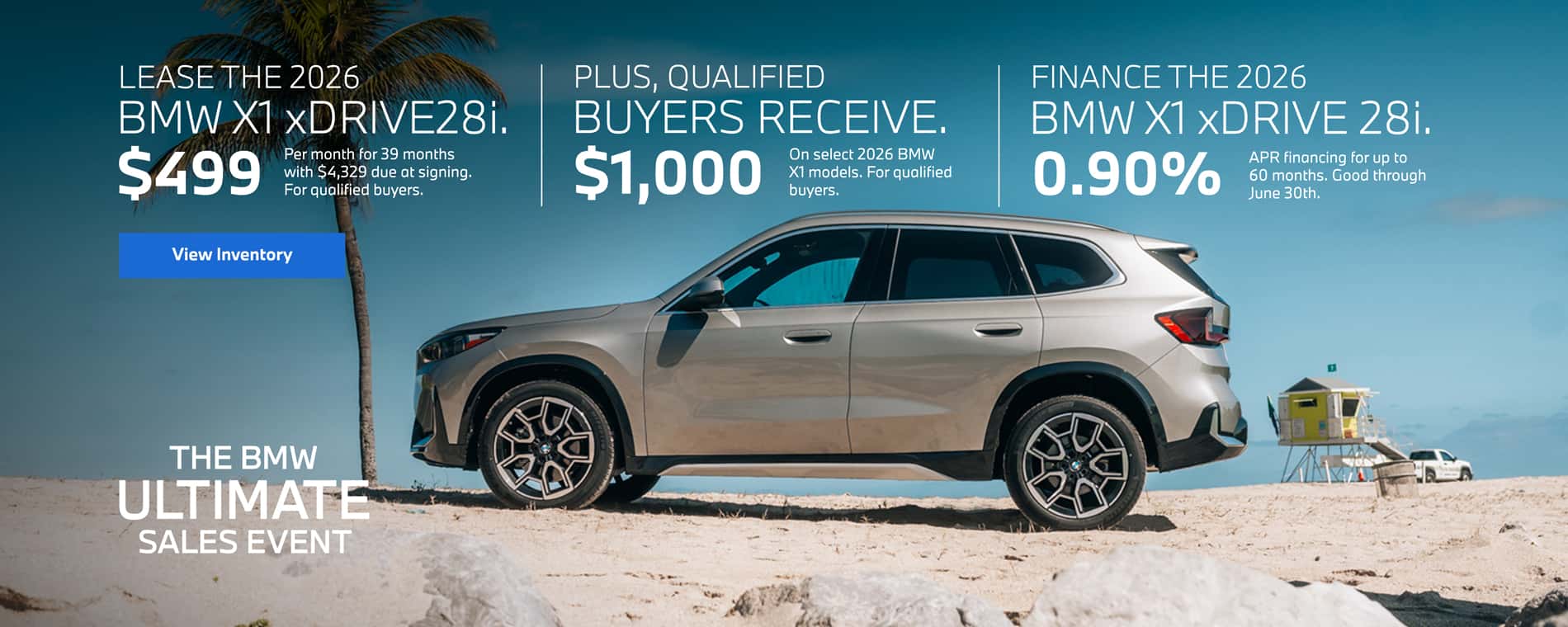 2026 BMW X1 xDrive28i - The BMW Ultimate Sales Event - BMW of Myrtle Beach