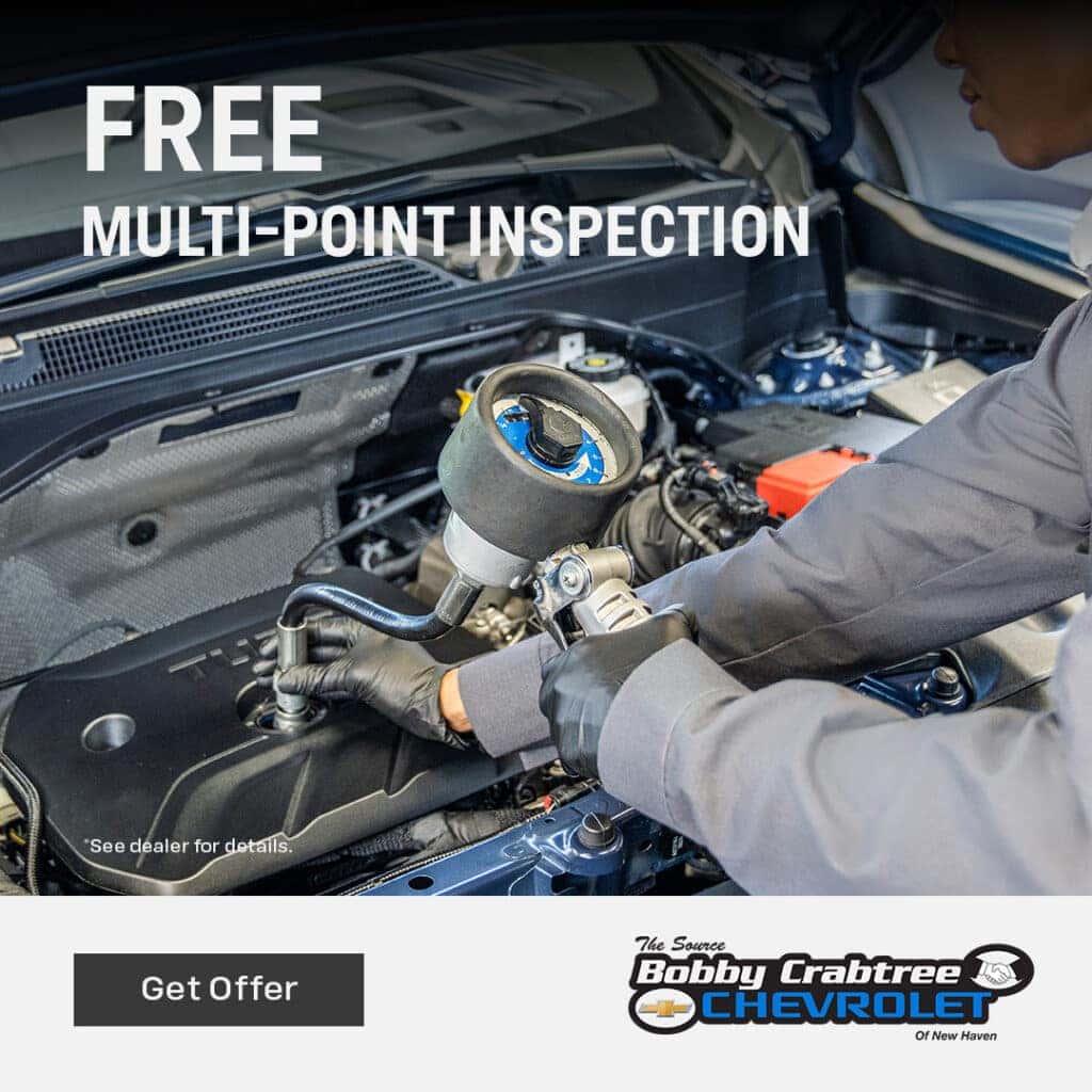 Chevy Free Multi-Point Inspection