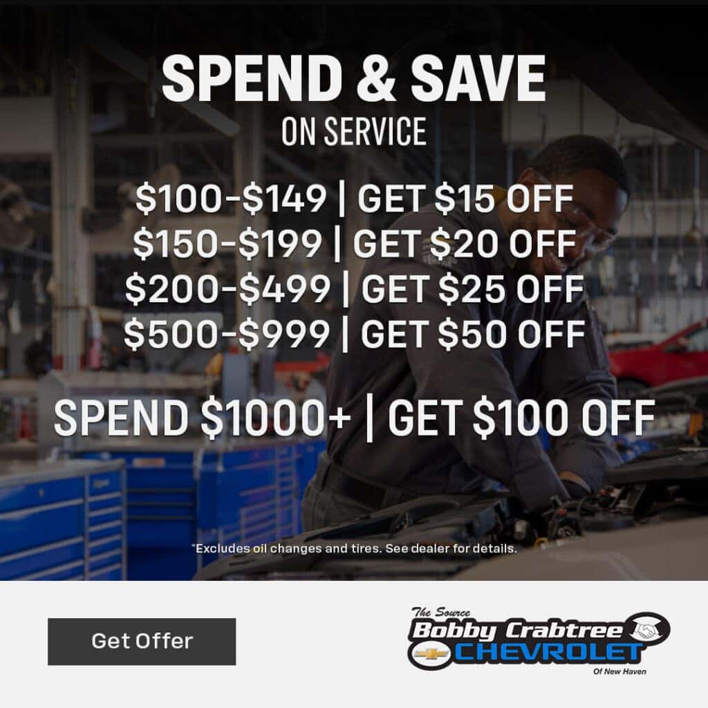 Chevy Spend and Save Special