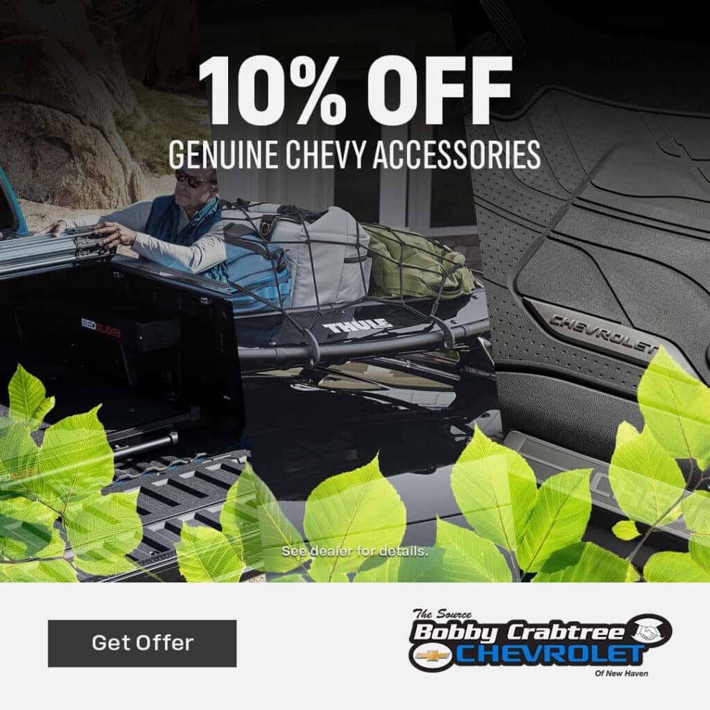 Chevrolet accessories discount special