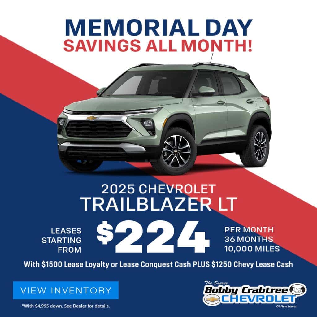 2025 Chevrolet Trailblazer lease