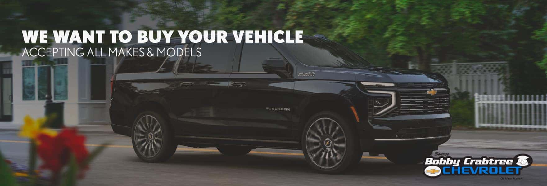 We want to buy your vehicle