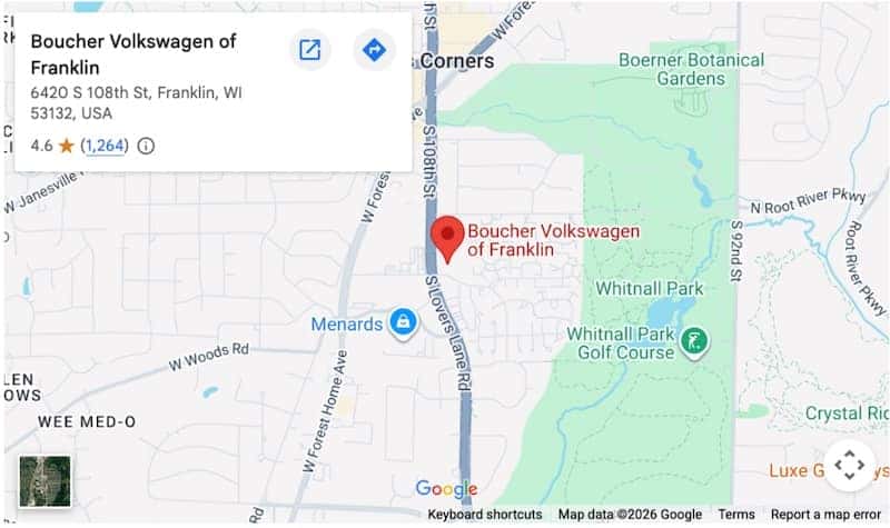 Hours-Directions-Boucher-Volkswagen-in-Franklin-Wisconsin