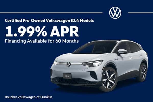 Save on Certified Pre-Owned Volkswagen ID.4 Models!