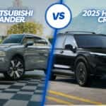2025 mitsubishi outlander vs honda cr-v