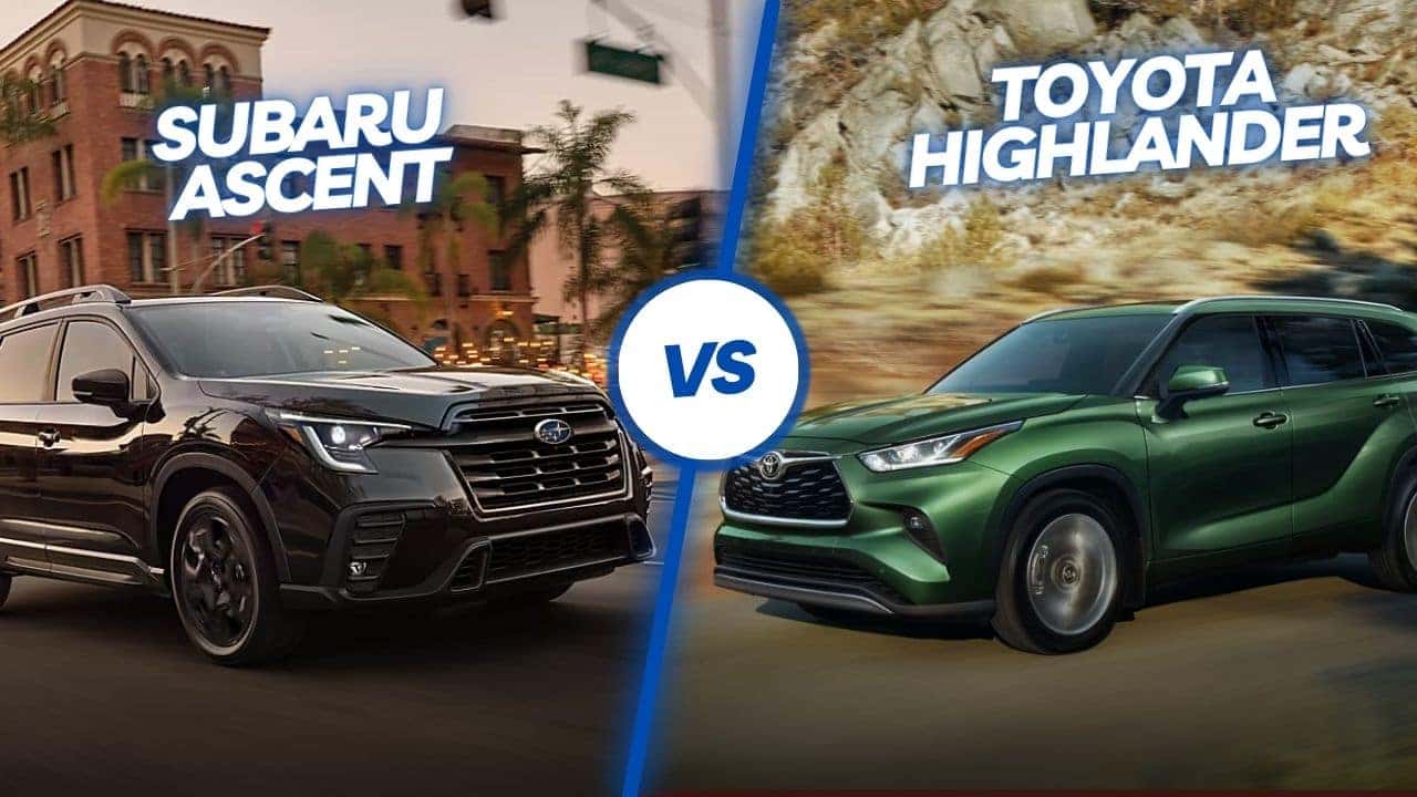 Subaru Ascent vs Toyota Highlander