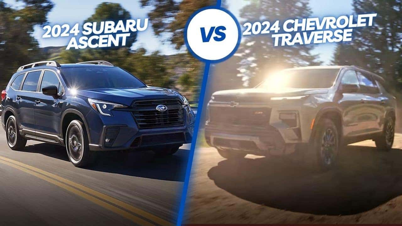 2024 Subaru Ascent vs 2024 Chevy Traverse