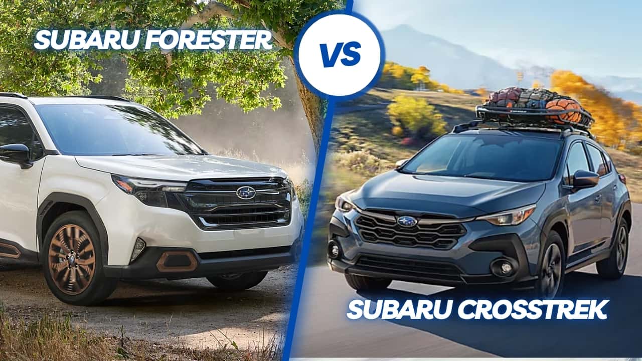Subaru forester vs crosstrek