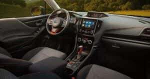 Interior of 2024 Subaru Forester