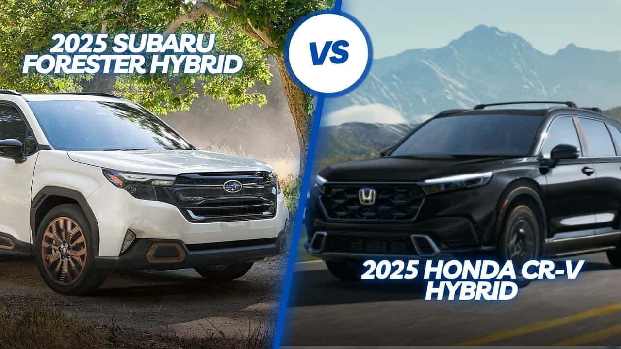 2025 Subaru Forester Hybrid vs 2025 Honda CR-V Hybrid